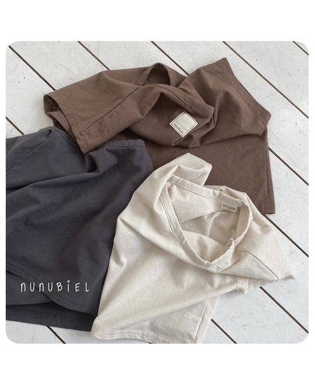 18[予約]nunubiel bebe detox t-shirt