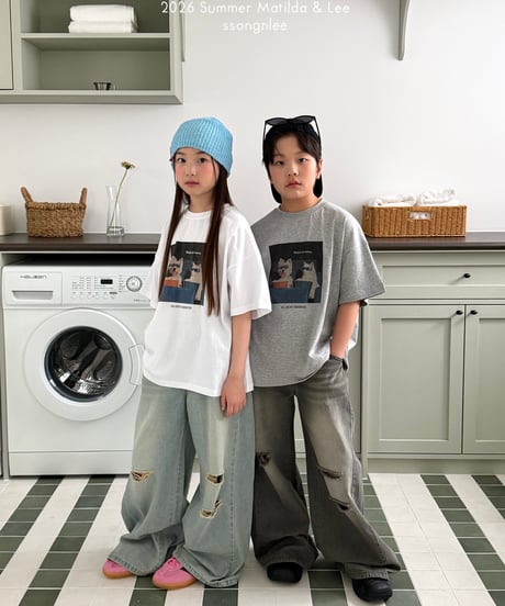 45[予約]matilda&lee cinema puppy tee