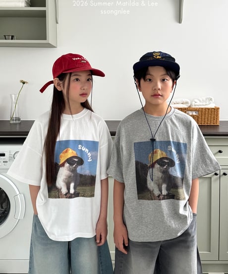 37[予約]matilda&lee sunny cat tee