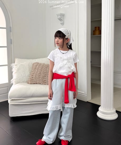 80[予約]matilda&lee see through frill ops