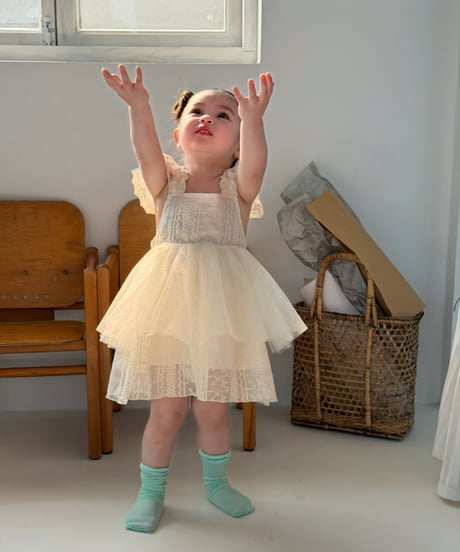 7[予約]mydaughter bela lace tutu dress