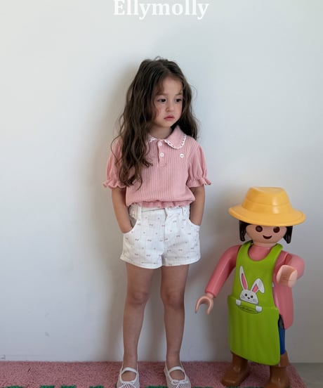 10[予約]ELLYMOLLY atelier puff collar tee