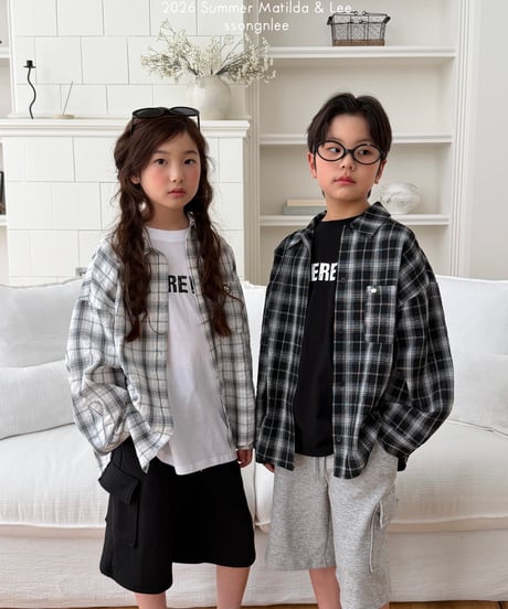 86[予約]matilda&lee summer plaid shirt