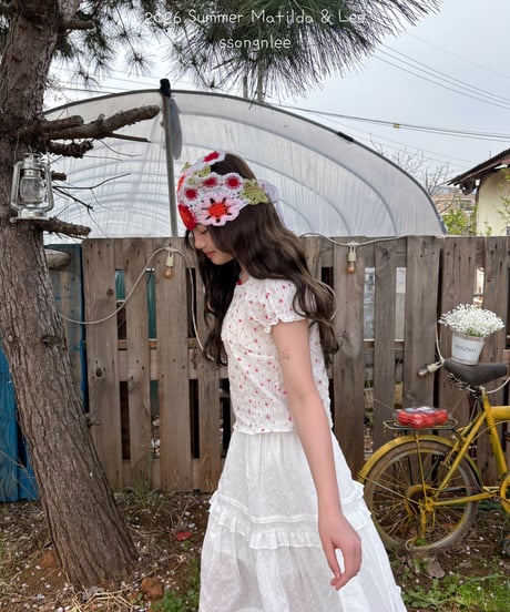 21[予約]matilda&lee rose blouse