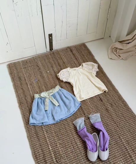 42[予約]aiai check ribbon shorts