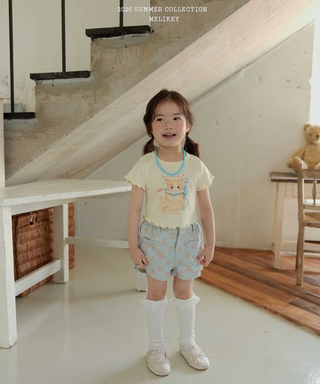 42[予約]melikey colored ribbon shorts