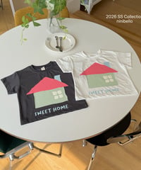 11[予約]ninibello sweet home short sleeve tee