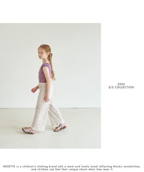 26[予約]ROSETTE tei pants