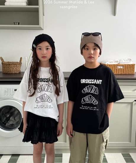 48[予約]matilda&lee croissant tee
