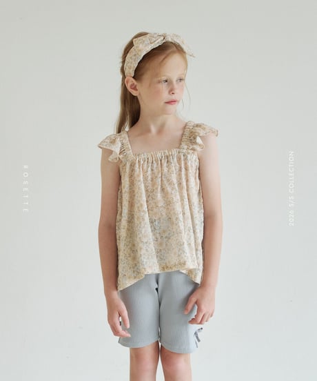 14[予約]ROSETTE sherbet blouse