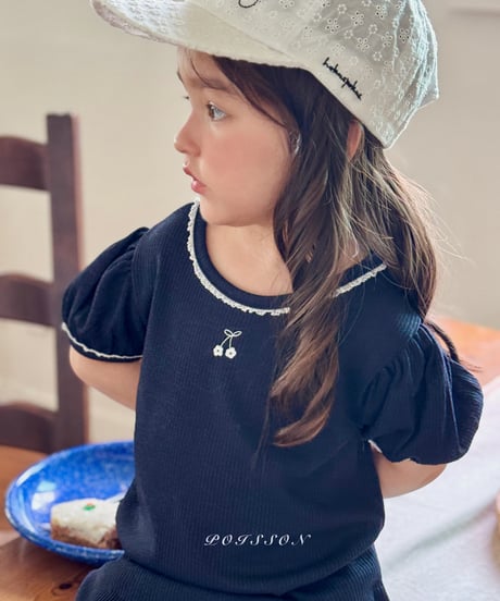 5[予約]poisson cherry puff tee