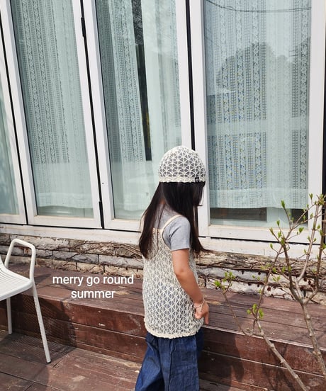 11[予約]merry go round lace beanie