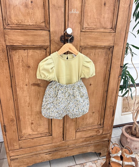 9[予約]ohho vanilla puff short sleeve tee