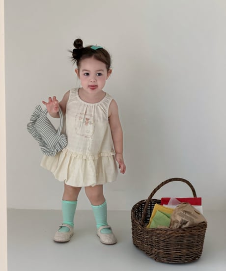 3[予約]mydaughter soft baby dress(bag set)
