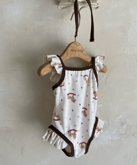 40[予約]anneshirley swim suit(hat set)