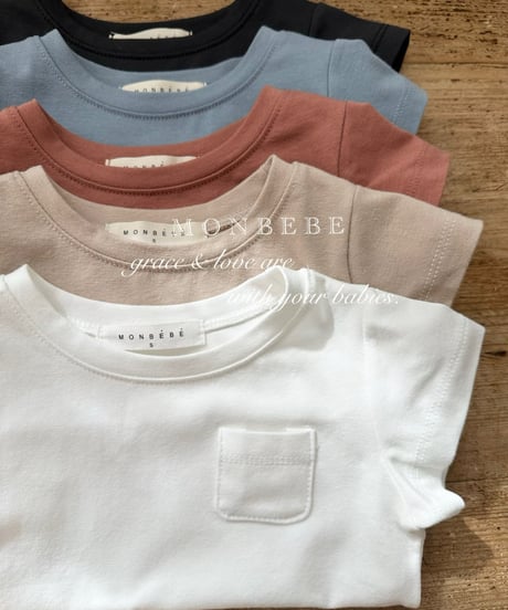 28[予約]monbebe caramel tee