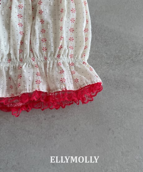 27[予約]ELLYMOLLY vintage veil bustier