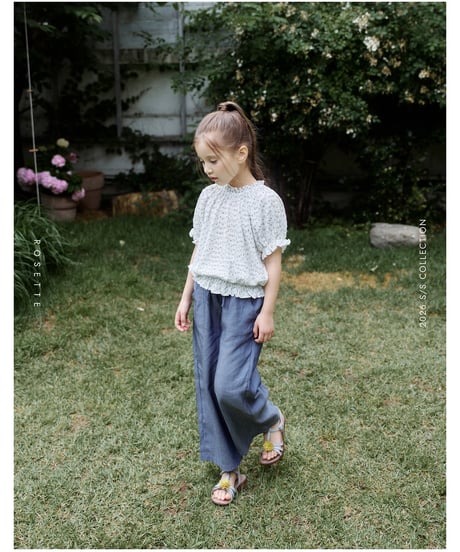 19[予約]ROSETTE dove pants