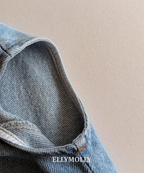 264[予約]ELLYMOLLY denim little pocket ops