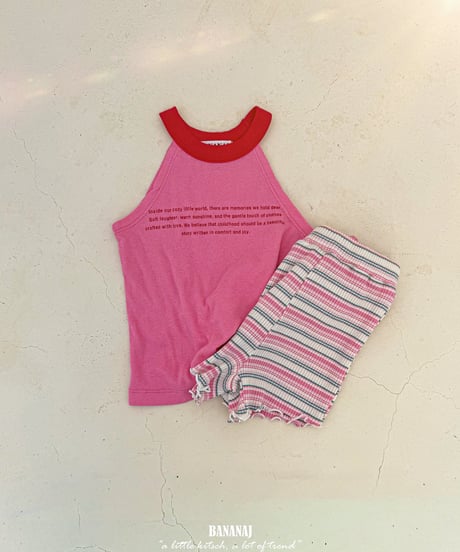 71[予約]BANANAJ wendy ribbed pants