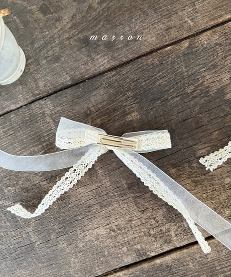51[予約]marron pendant hairpin