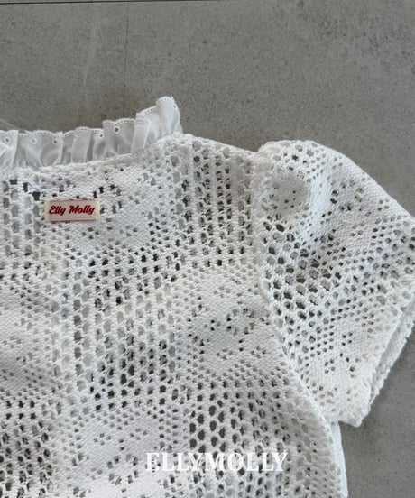 20[予約]ELLYMOLLY rosy crochet bl
