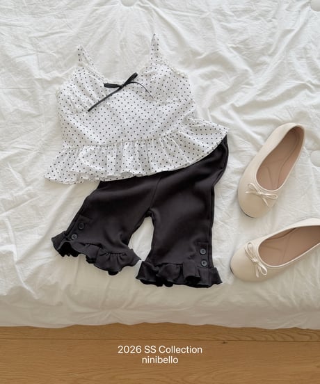 93[予約]ninibello labian tank top blouse