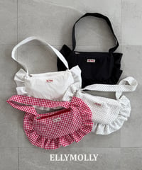 124[予約]ELLYMOLLY mini frill bag