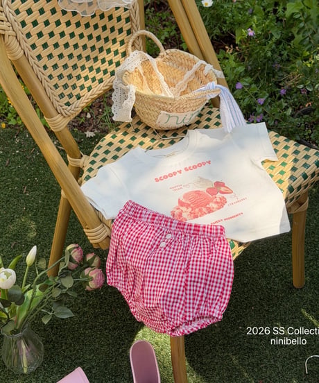 104[予約]ninibello cancan button bloomers(baby)