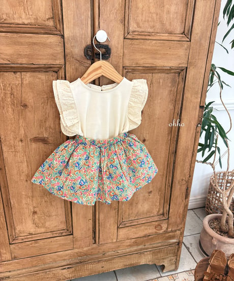 2[予約]ohho bonjour skirt pants