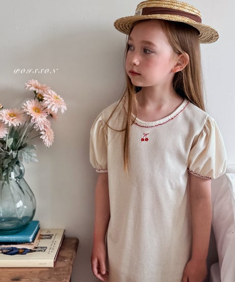 5[予約]poisson cherry puff tee
