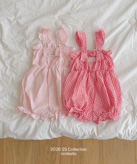 110[予約]ninibello picnic overalls(baby)