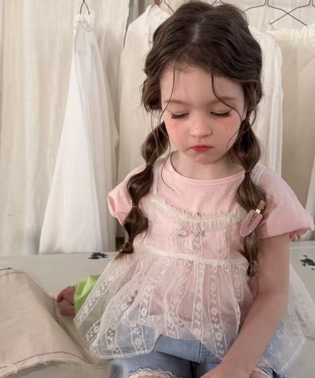 85[予約]aiai pure layered tutu top