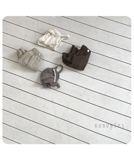 13[予約]nunubiel bebe eyelet sleeveless