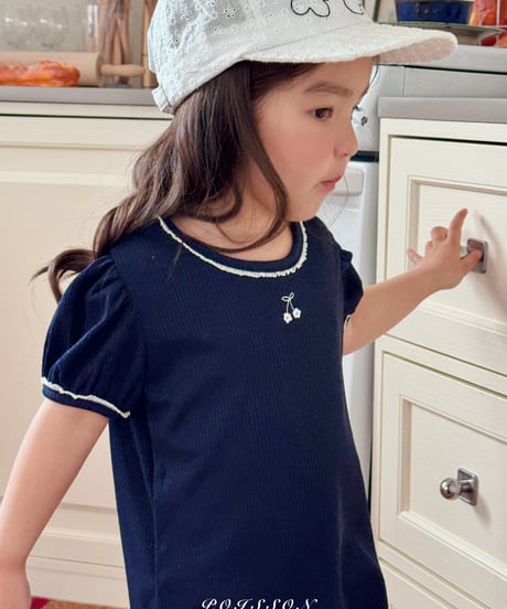 5[予約]poisson cherry puff tee