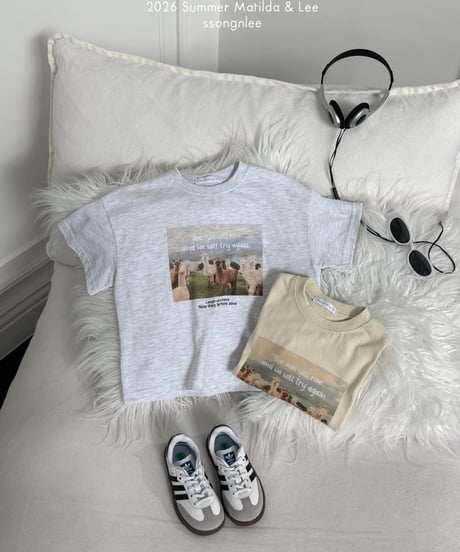 32[予約]matilda&lee alpaca tee