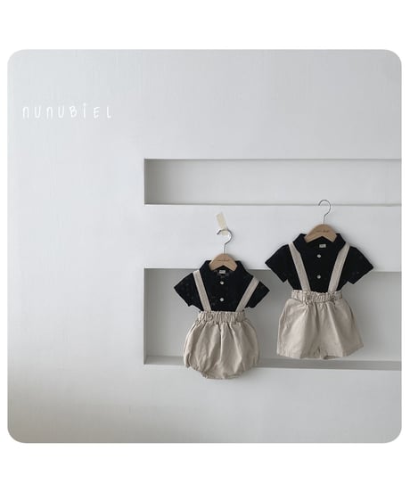 33[予約]nunubiel quadrangle shirts