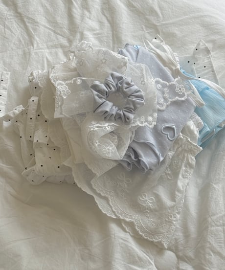 78[予約]ninibello dot scrunchie