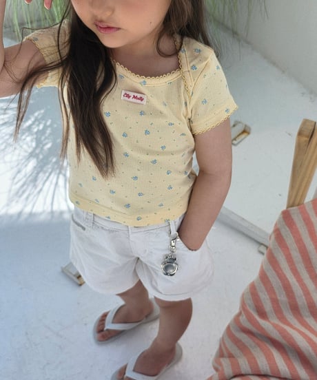 78[予約]ELLYMOLLY flap pocket pants