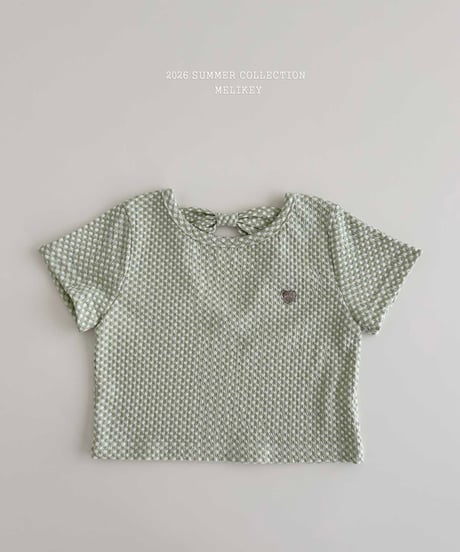 4[予約]melikey point back t