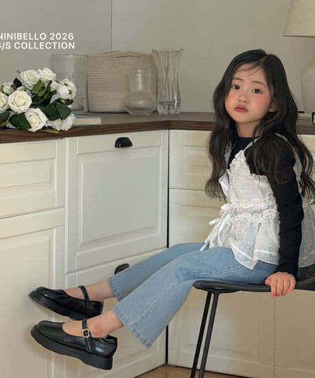 [即納]ninibello garden shirring bustier