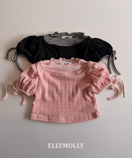 237[予約]ELLYMOLLY coco puff top