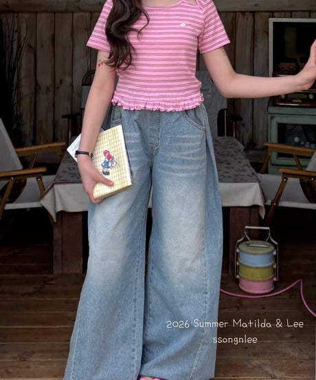 78[予約]matilda&lee summer maxi wide pants