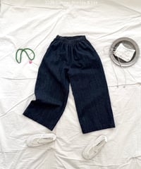75[予約]matilda&lee hedge wide denim