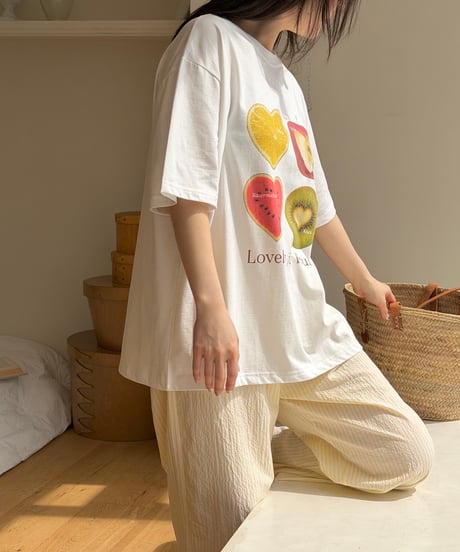 14[予約]ninibello juicy sweet short sleeve tee(adult)