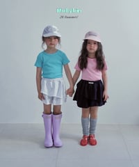 14[予約]Mollybin pony uneven skirt pants