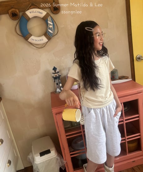 64[予約]matilda&lee lace bermuda pants