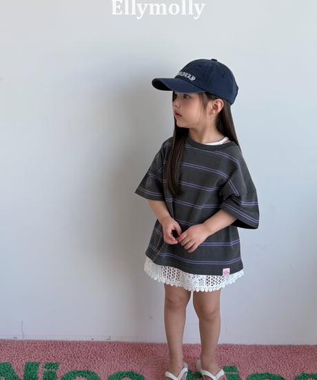 21[予約]ELLYMOLLY logi crochet sk