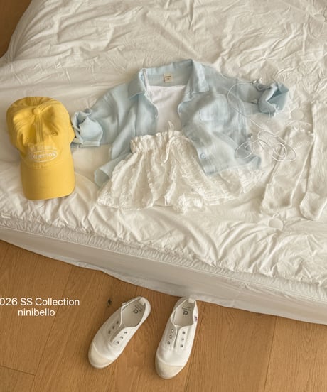 58[予約]ninibello chiffon souffle pants