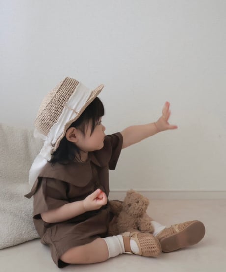 21[予約]mimi market linen sailor blouse